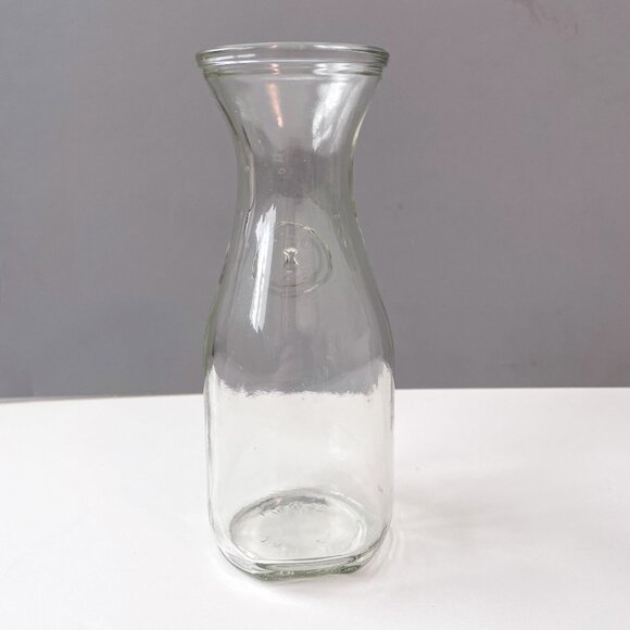 Embossed Paul Mason since 1852 Glass 7” Milk Bottle Jug Farmhouse Drink Jar VTG - Picture 3 of 13